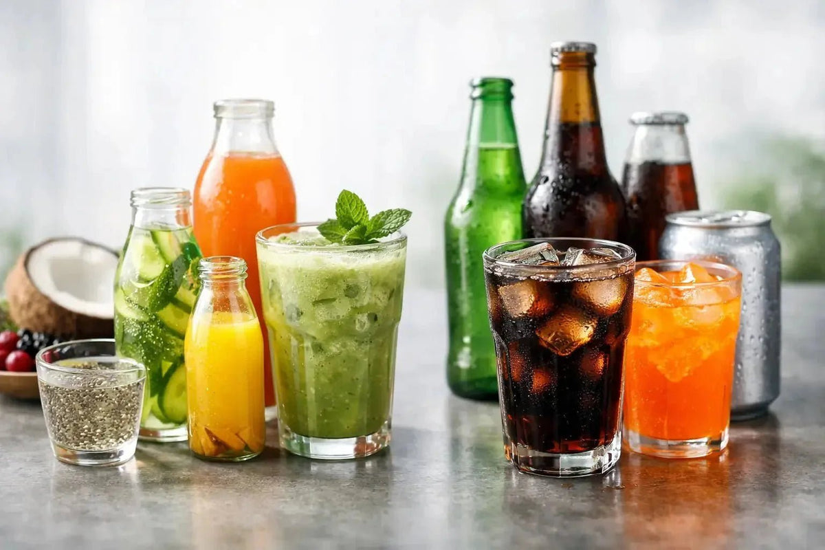 Functional Drinks vs Soft Drinks - Functional Drinks Club