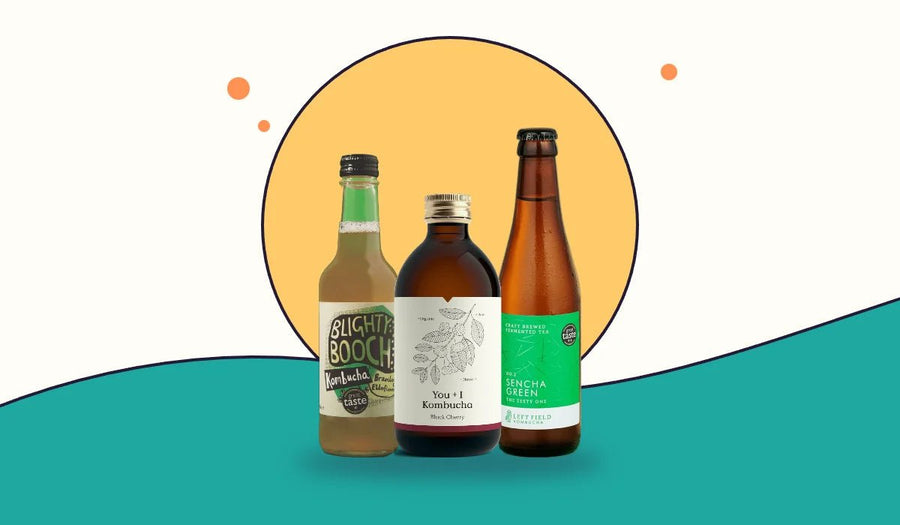 Raw kombucha from Blighty Booch, You + I and Left Field
