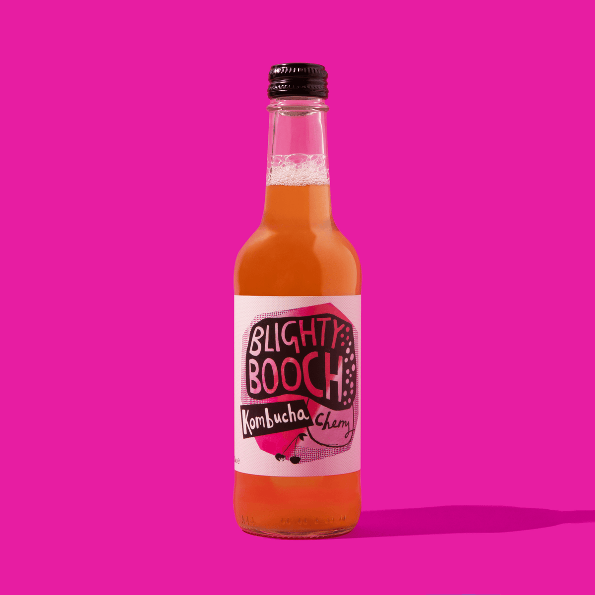 Blighty Booch Cherry Kombucha - 12 or 24 Pack - Functional Drinks Club