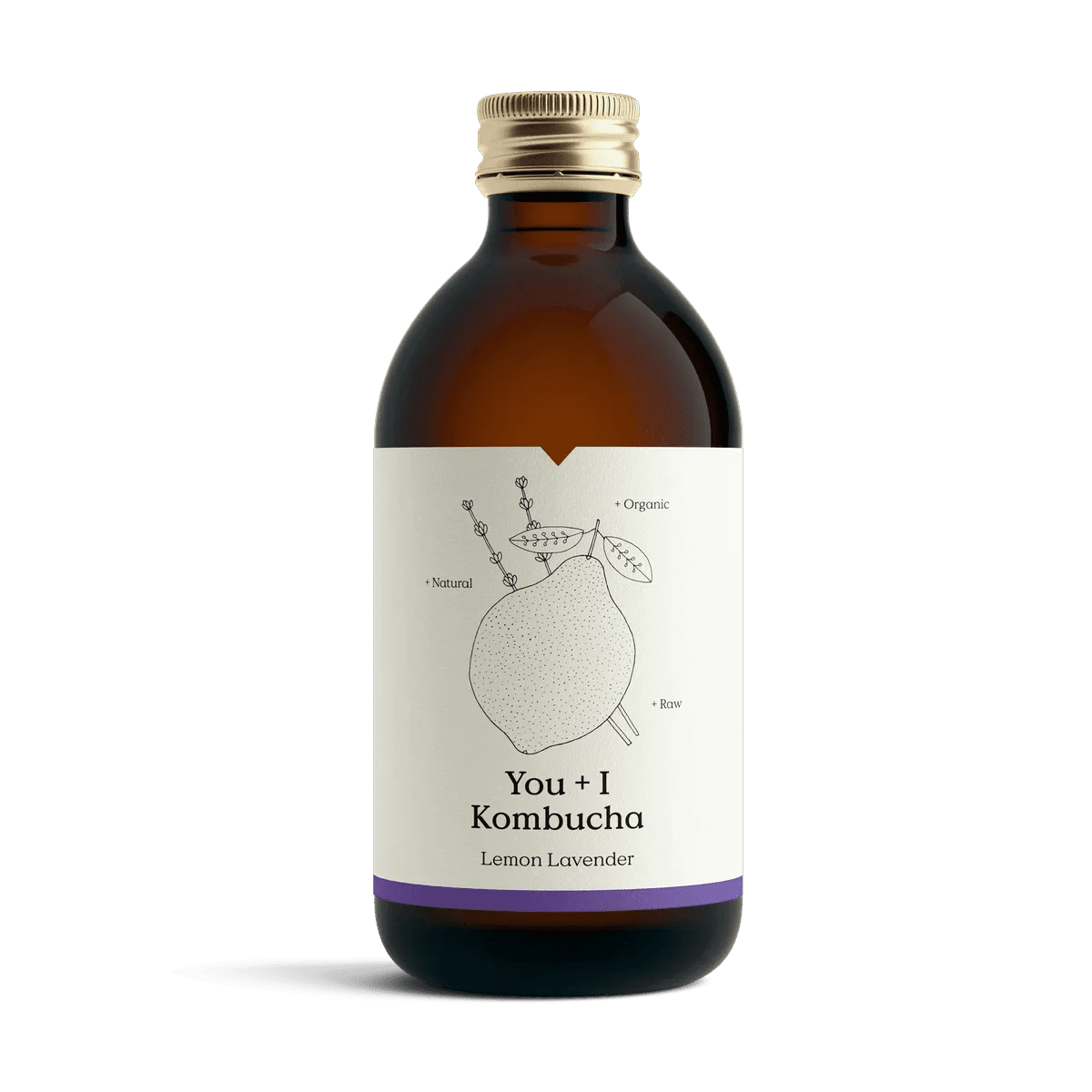 You + I Lemon & Lavender kombucha