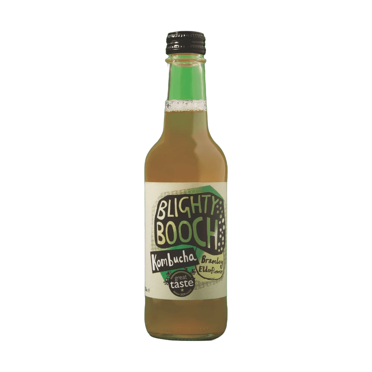 Blighty Booch Bramley & Elderflower kombucha