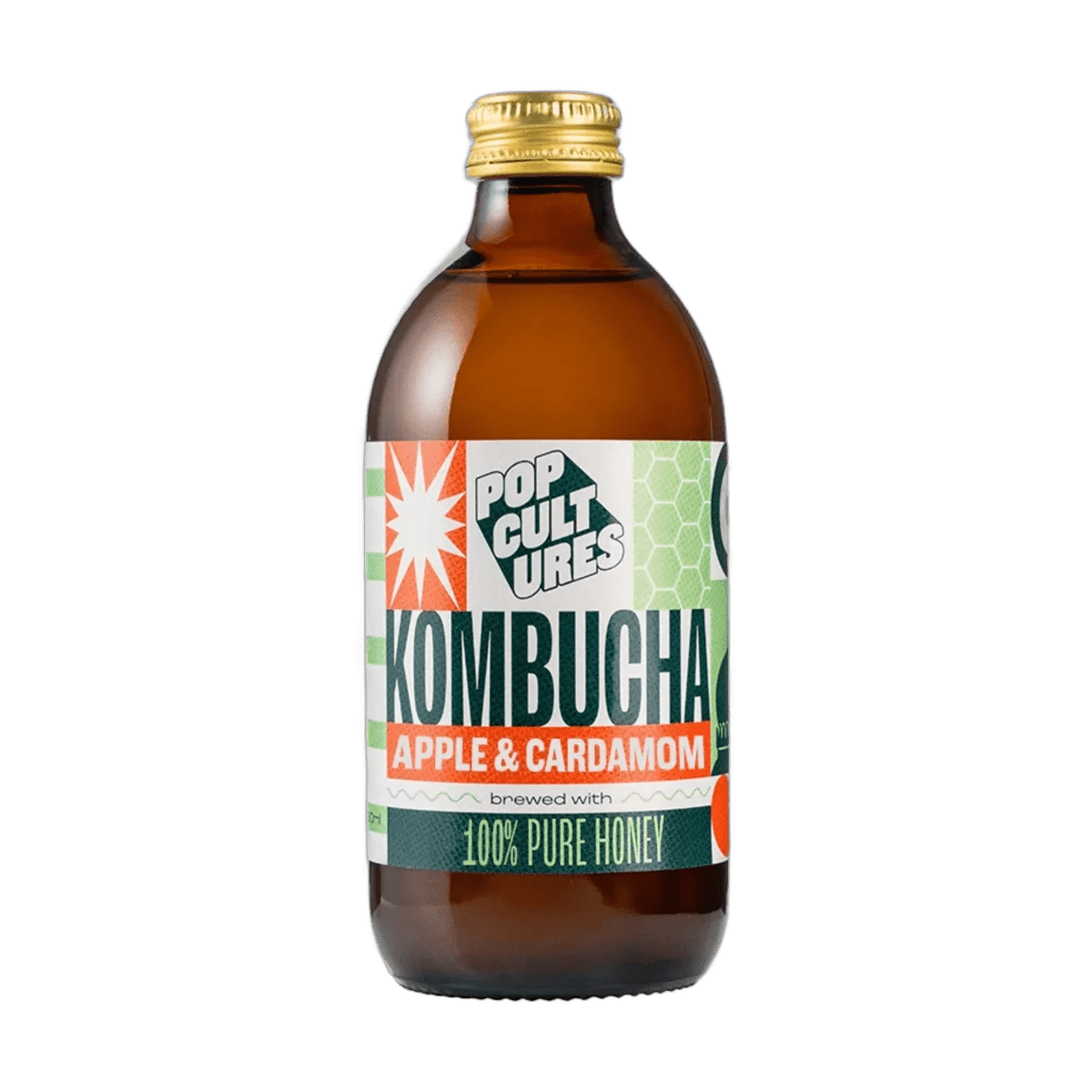 Pop Cultures Apple & Cardamom jun kombucha