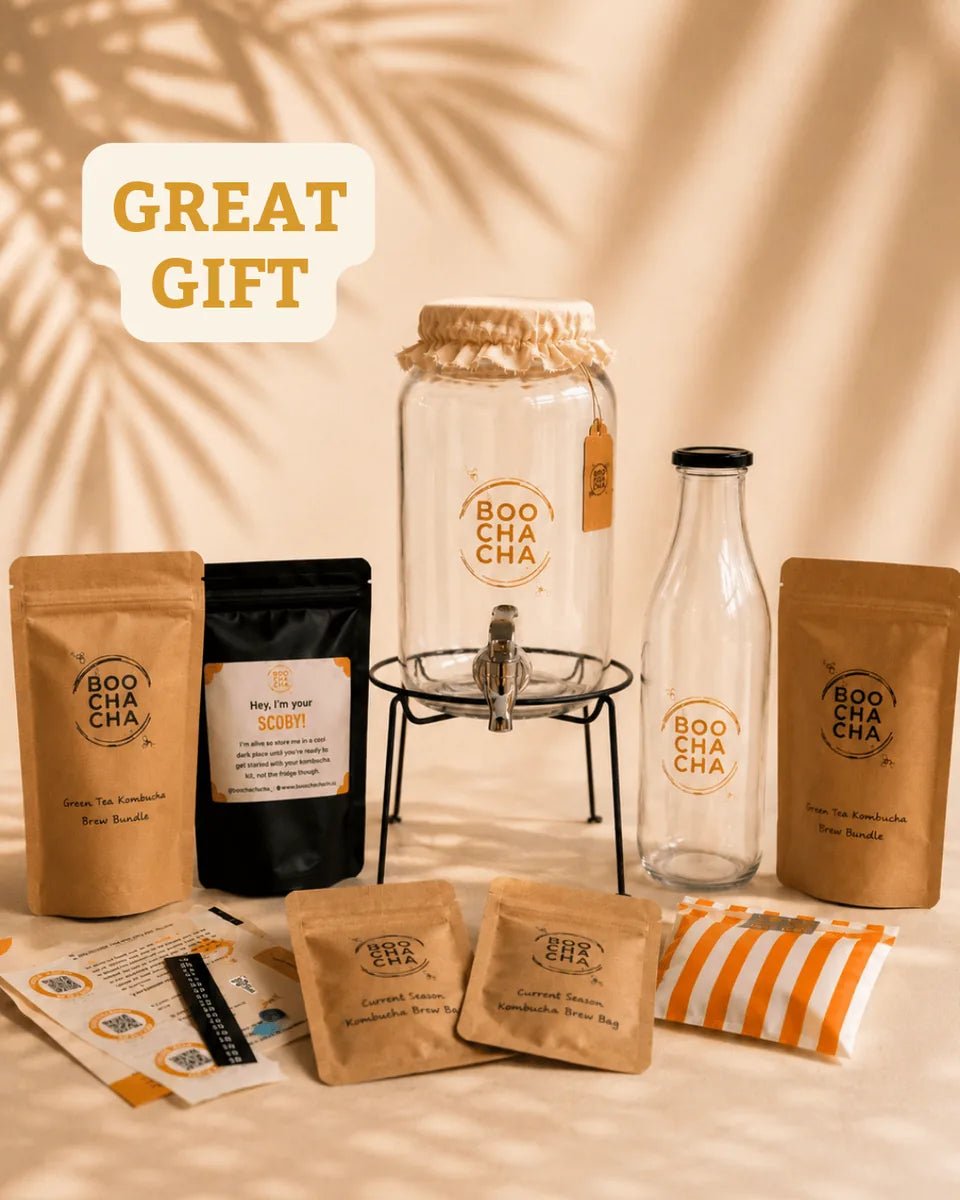 Luxury kombucha starter kit gift set