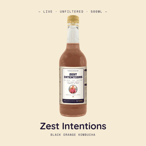Mixed Six Pack | Gut Feeling Kombucha Selection 500ml x6 - Functional Drinks Club